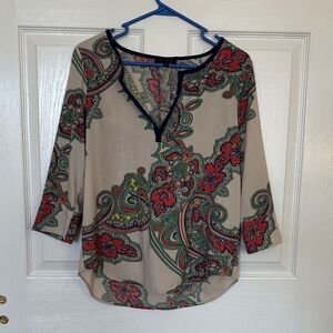 Glam pattern blouse